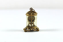 Vintage 9ct Yellow Gold Carriage Clock Pendant