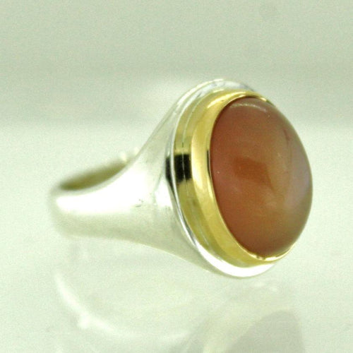 Vintage Yellow Moonstone Ring