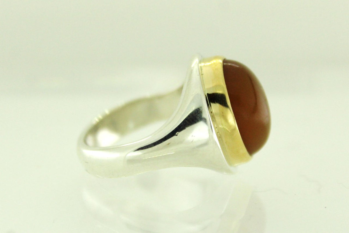 Vintage Yellow Moonstone Ring