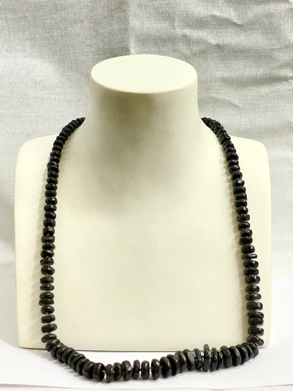 Antique Black WhitbyJet Necklace