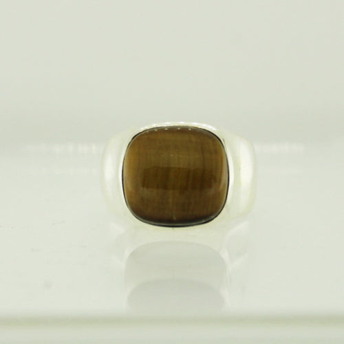 Sterling Silver Tigers Eye Ring