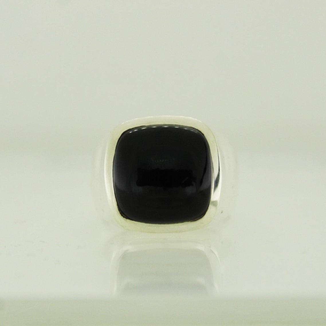 Sterling Silver Onyx Ring