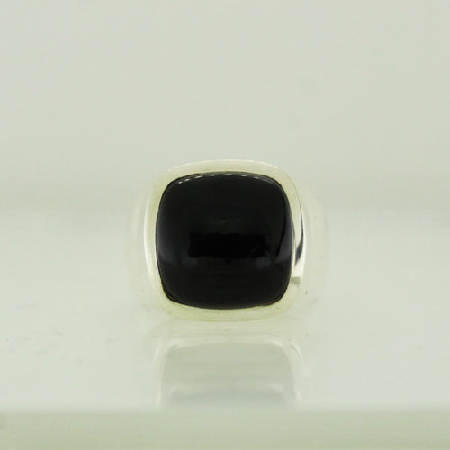 Sterling Silver Onyx Ring