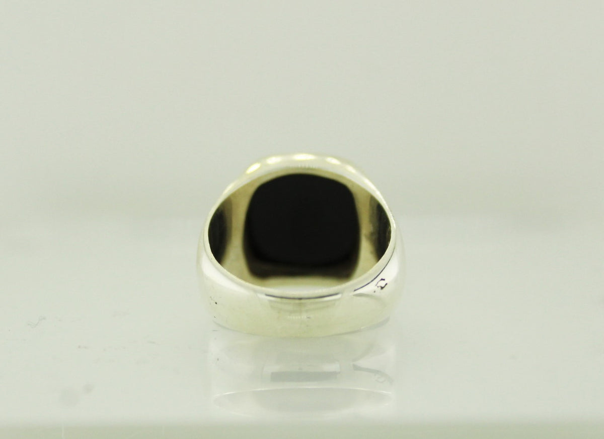 Sterling Silver Onyx Ring