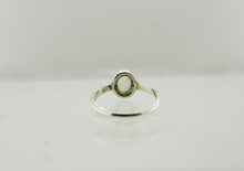 Sterling Silver Cabochon Moonstone Ring