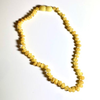Natural Honey Amber Baby Teething Necklace