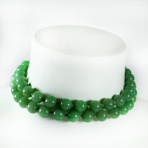 Export Jade Beaded Necklace