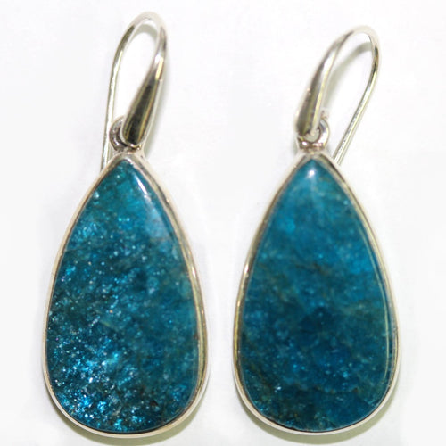 Sterling Silver Apatite Earrings