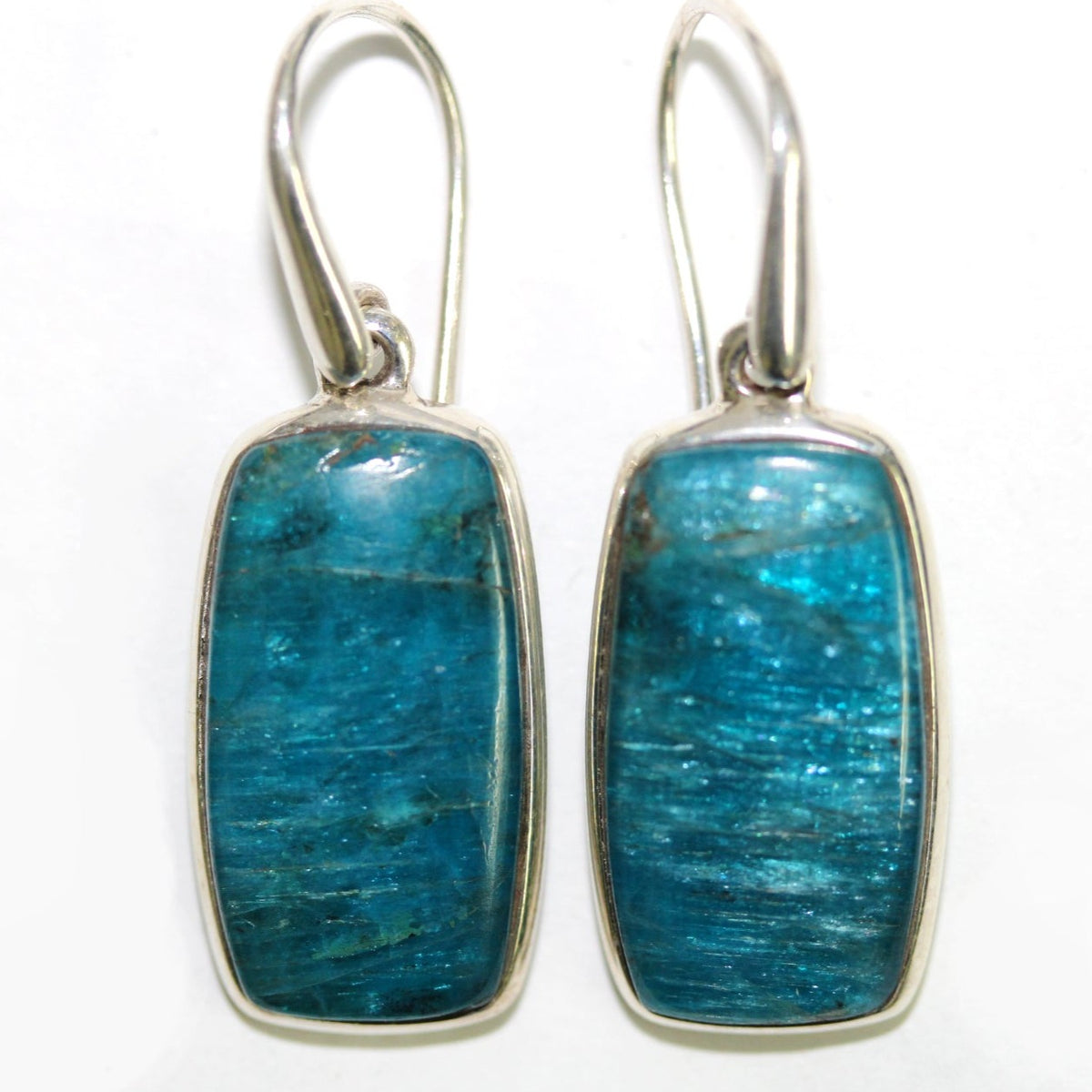 Sterling Silver Apatite Earrings