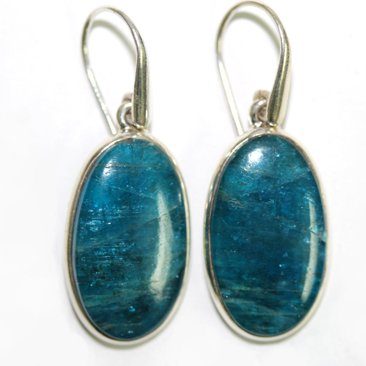 Sterling Silver Apatite Earrings