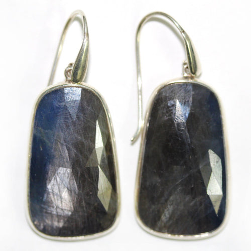 Sterling Silver Sapphire Earrings