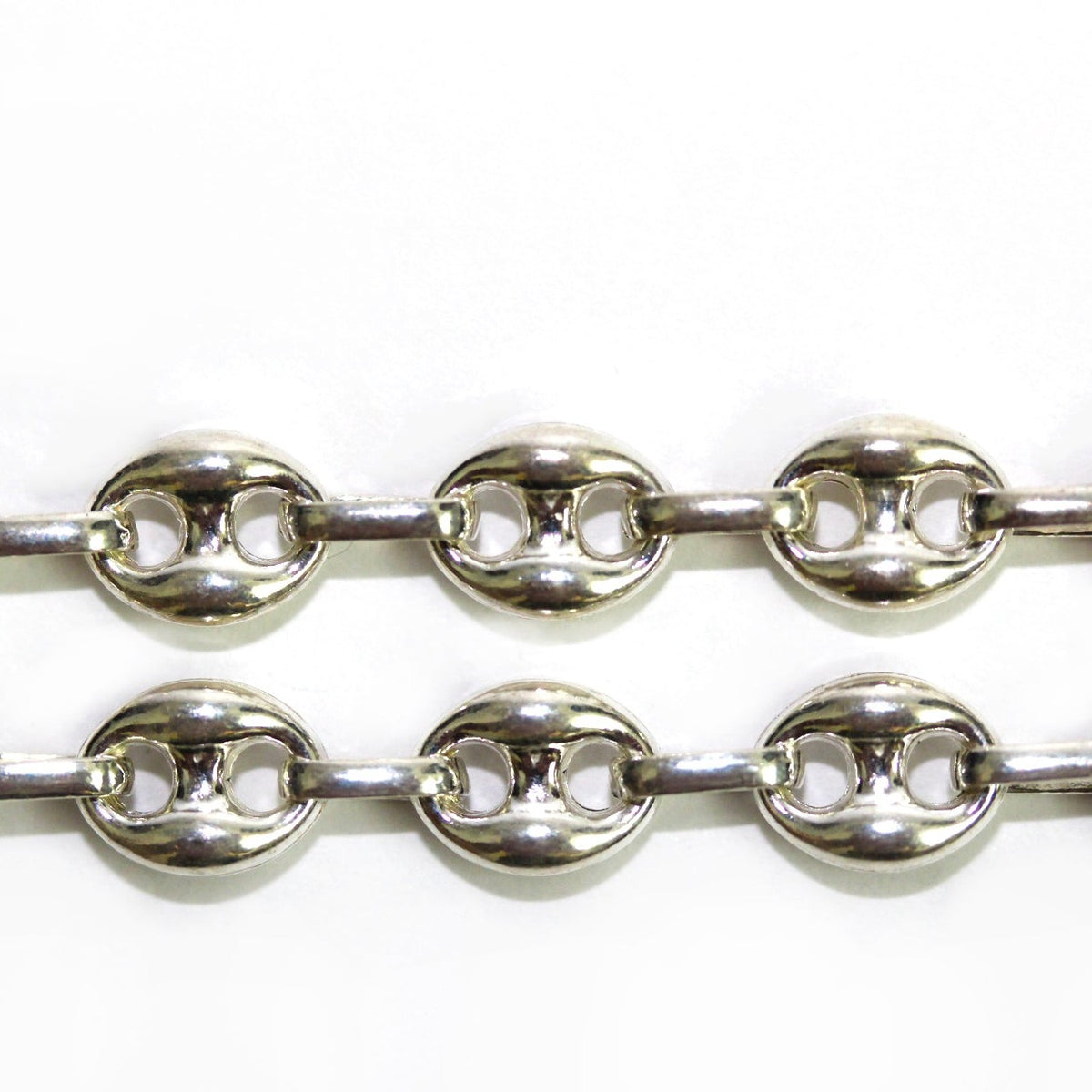 Italian Gucci Style Sterling Silver Chain
