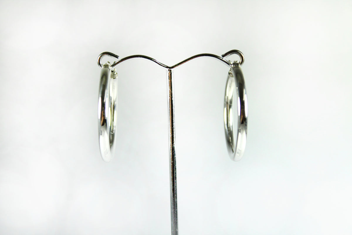 Sterling Silver Hoop Earrings