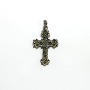 Marcasite Sterling Silver Cross