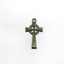 Sterling Silver Circular Celtic Design Cross