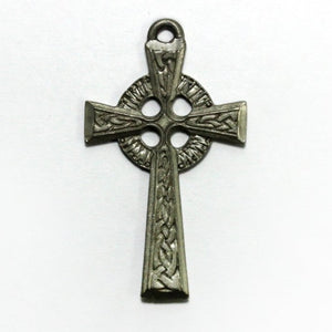 Pewter Circular Celtic Cross Pendant