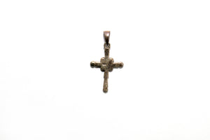 Quaint Sterling silver small Marcasite Cross
