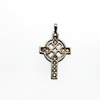 Small Celtic Sterling Silver Cross