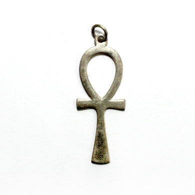 Sterling Silver Ank Pendant