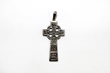 Unique Design Celtic Cross in Sterling Silver