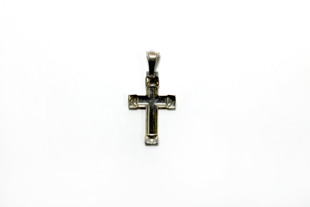 Male Crucifix in Sterling Silver