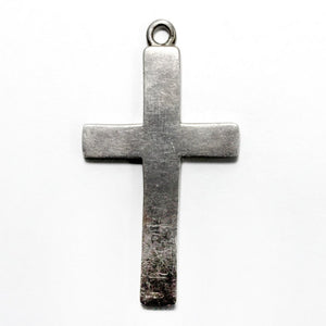 Heavy Sterling Silver Crucifix Pendant