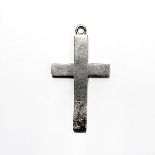 Large Heavy Sterling Silver Cross