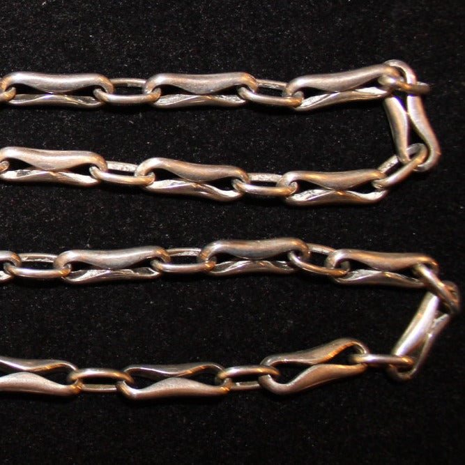 Handmade Vintage Sterling Silver Chain