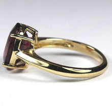 9ct Yellow Gold Mulberry Tourmaline Ring