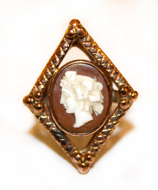 9ct Rose Gold Cameo Ring