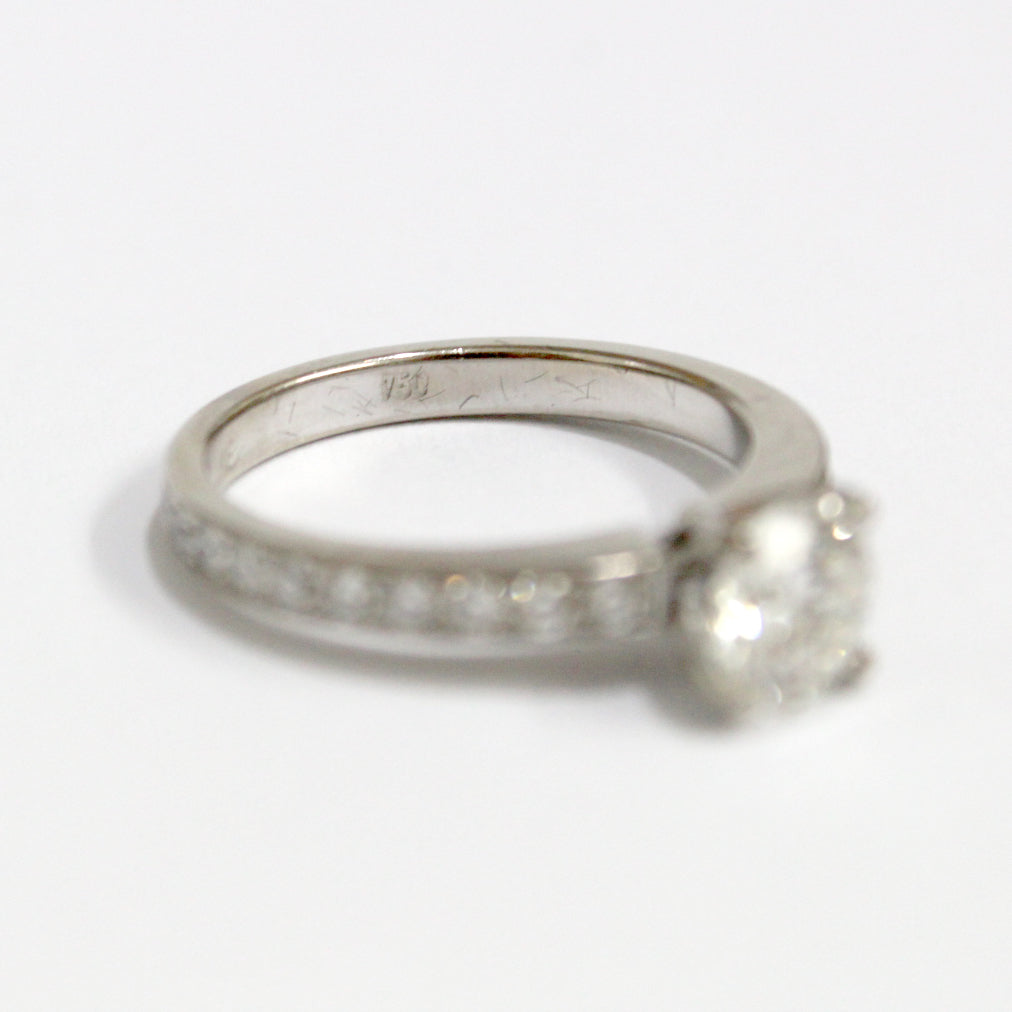 18ct White Gold 1.71ct Diamond Ring