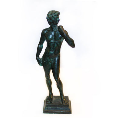 Vintage Bronze Statuette of David