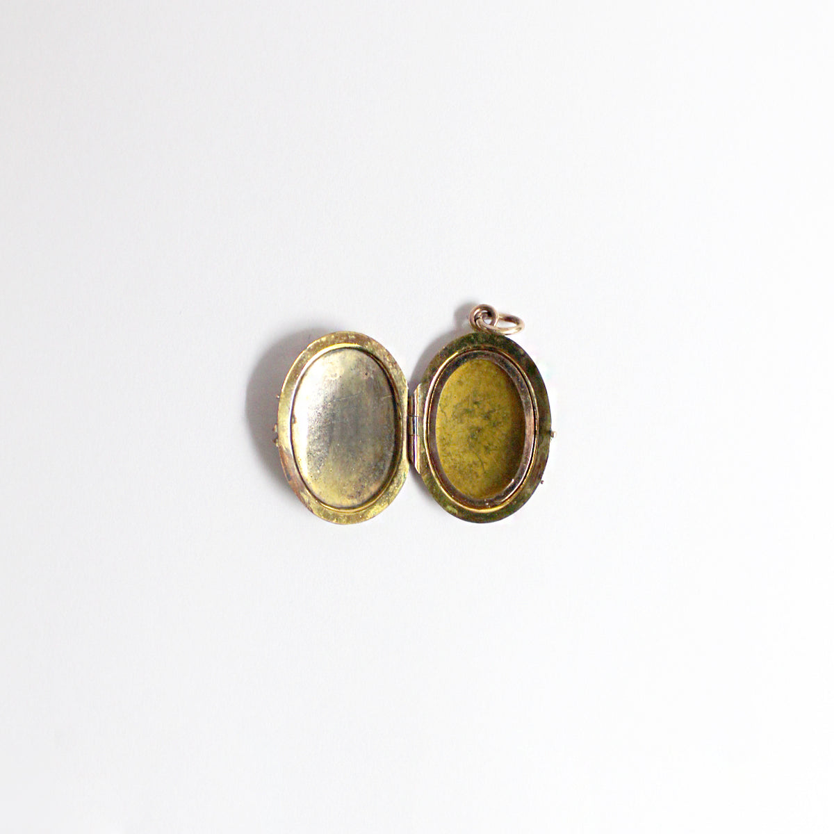 Vintage Rose Gold Plated Engraved Locket