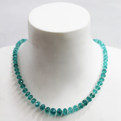 Natural Faceted Apatite Necklace