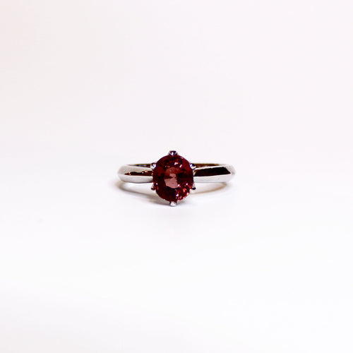 Sterling Silver Tourmaline Ring