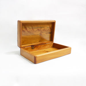 Parquet Rectangular Cedar Jewellery Box