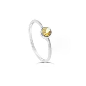 Sterling Silver Citrine Ring