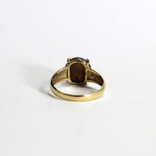 9ct Gold Solid Opal Ring