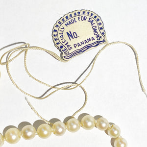Vintage Graduated Akoya Pink Pearl Necklace