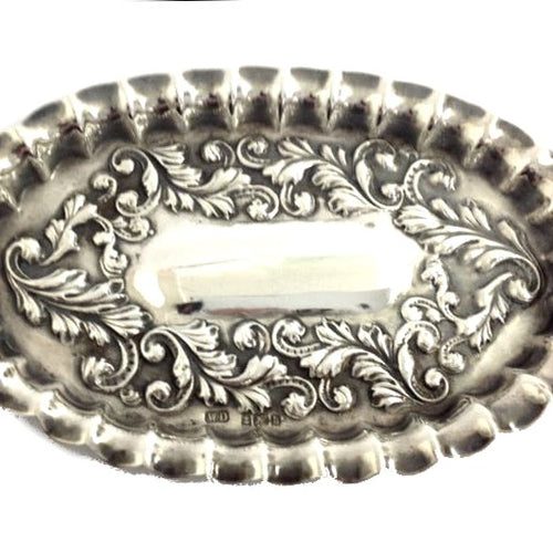 Ornate Silver Serving Tray