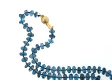 London Blue Topaz Faceted Necklace