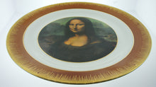 Limoges Porcelain Wall Plate Mona Lisa Print