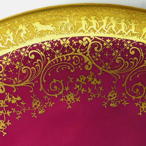 Limoges France Small Decorative Plate Signed Fragonard