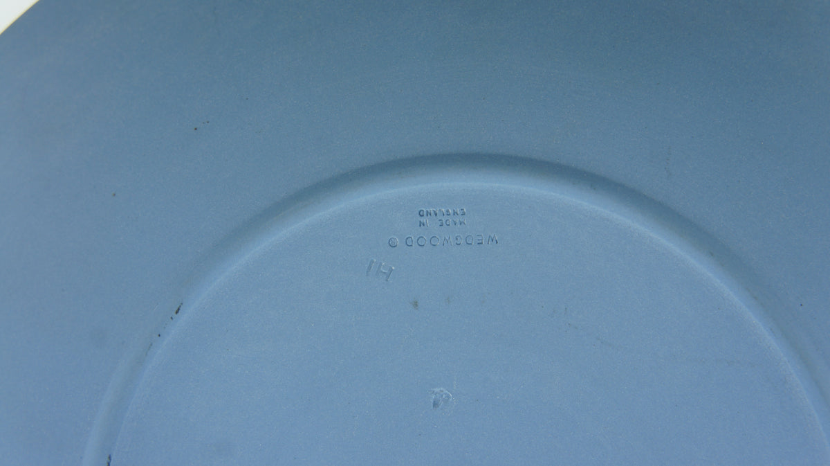 Wedgwood Blue White Decorative Wall Plate Cherubs