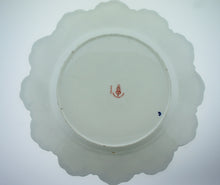 Two Royal Crown Derby England Porcelain Wall Plate Floral
