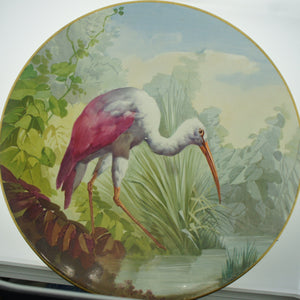 Decorative Wall Plate with Scene of Stalk by River