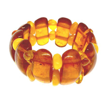 Vintage Baltic Amber Elastic Bracelet
