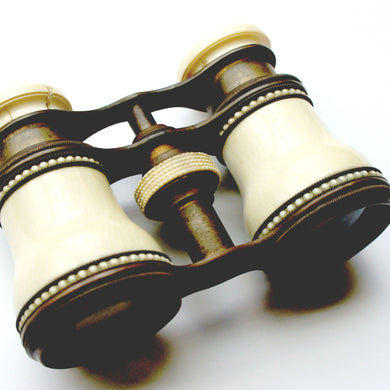 Ivory Brass Binoculars