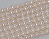 Cultured Cream Pearl 10-11mm Necklace