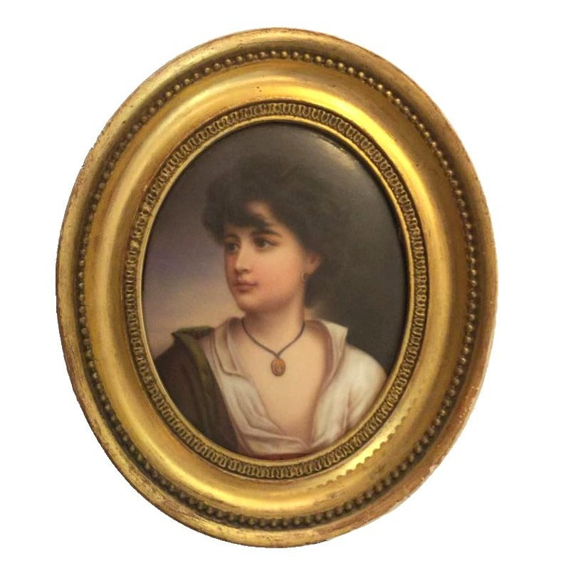 German Porcelain Miniature of Boy